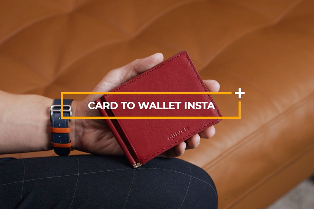 Modern Card to Wallet Insta by Quiver