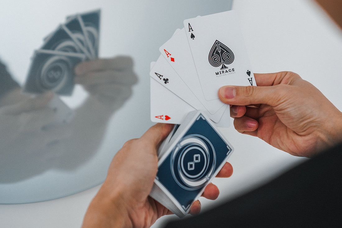 Mirage Playing Cards V4 - Midnight Blue Edition – Patrick